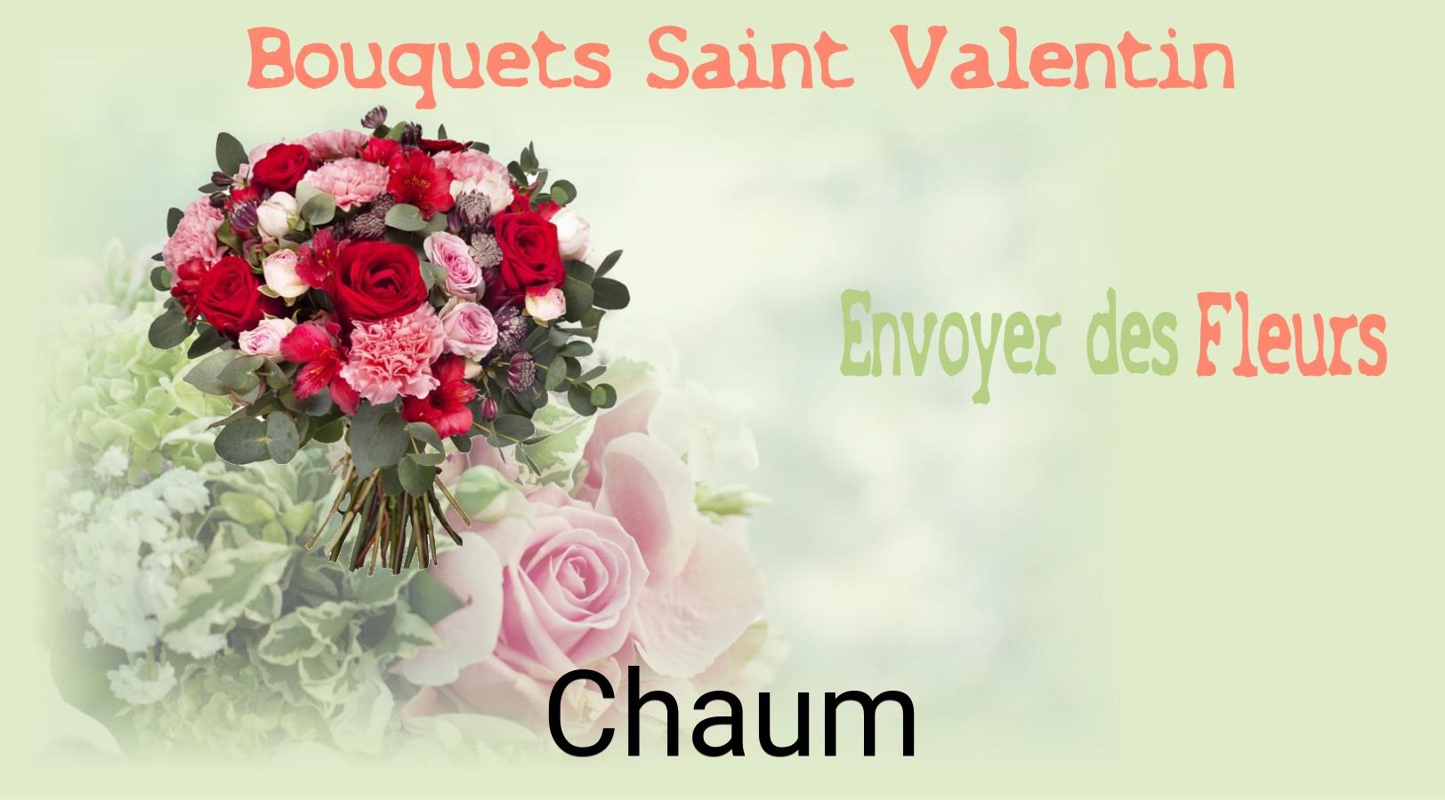Roses de Saint-Valentin livrées à Chaum